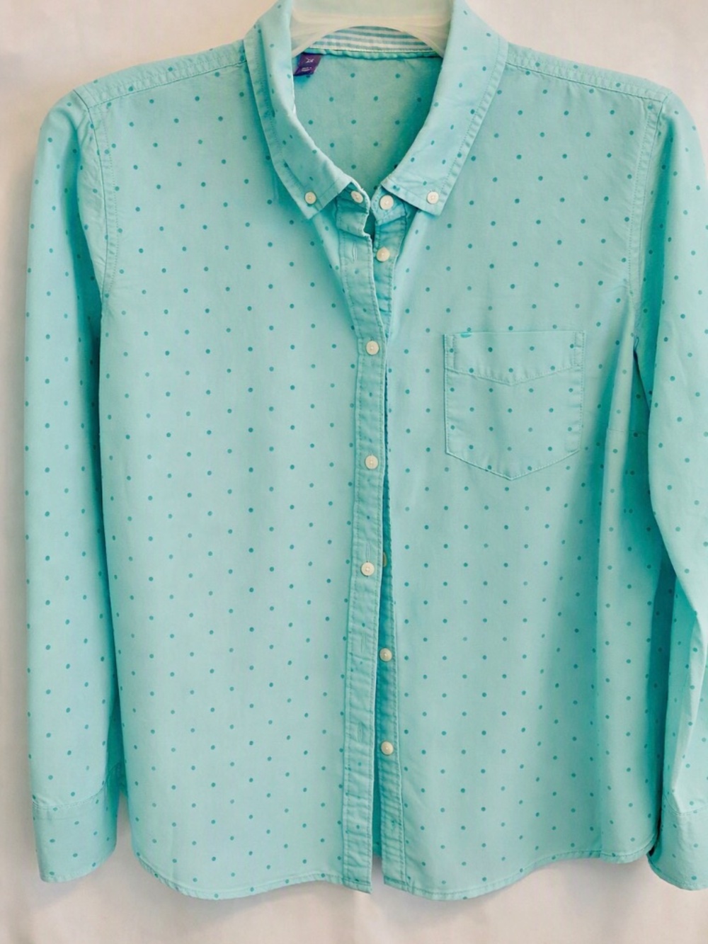Women's long sleeve cotton blouse / shirt size size 2x